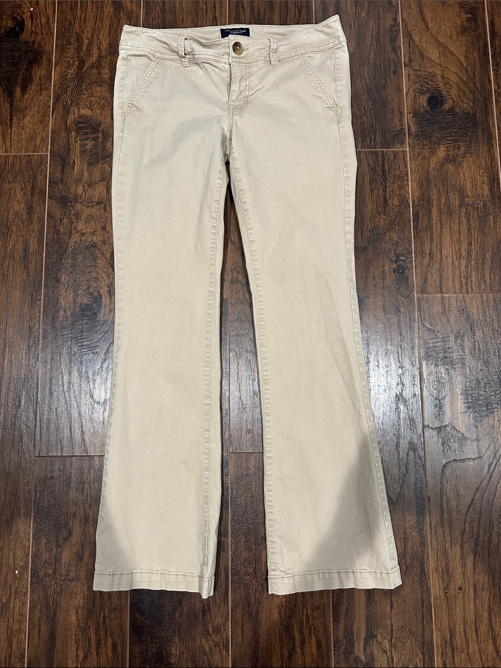 American Eagle Women's Khaki- Classic Bootcut size 6